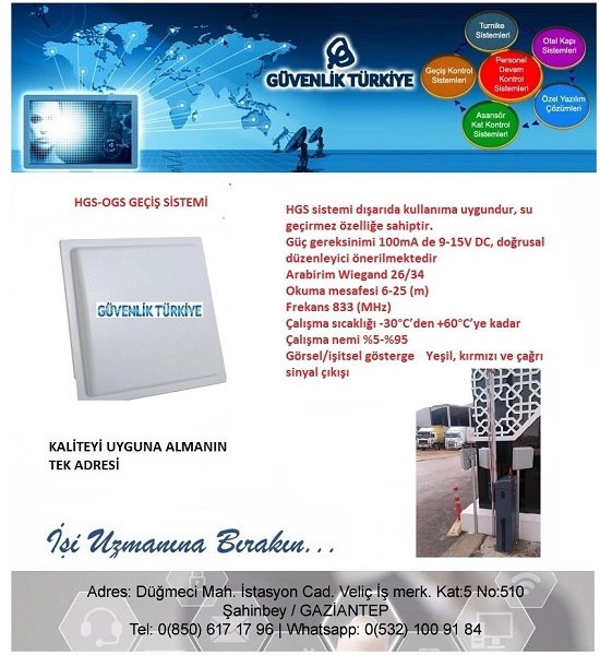 HGS-OGS Geçiş Sistemleri