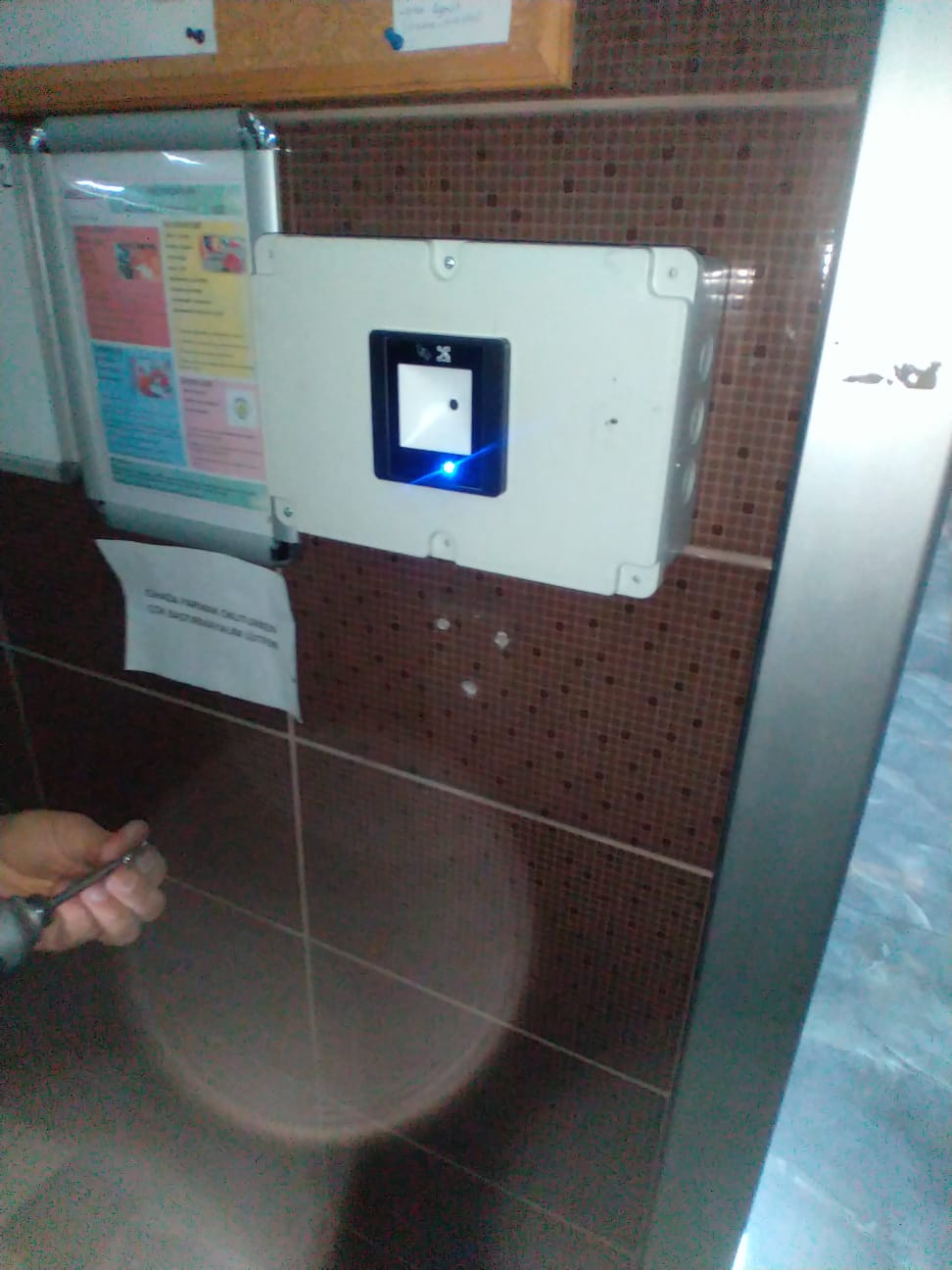 Barkod Okuyucu Personel Takip Sistemi